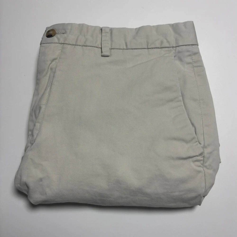 Polo Ralph Lauren Chino Shorts Men's Sz 33‎ Classic Fit Stretch Tan Khaki Preppy